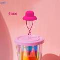 Straw Tips Cover Accessories Kitchen Straw Plug Drinking Dust Cap. 