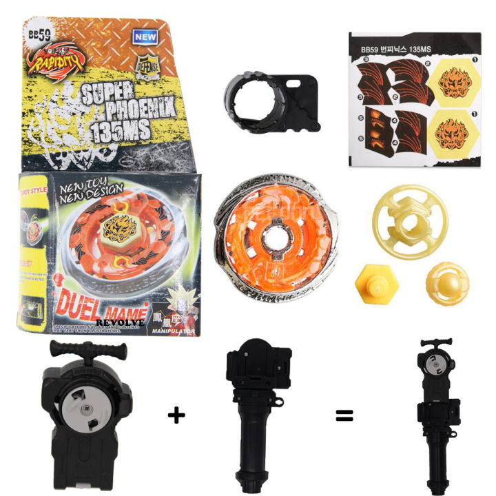 B-X%20Toupie%20Burst%20Beyblade%20Shop%20Genuine%20Lightning%20L-Drago%20100hf%20Bb43%20Grip%20With%20Launcher%20-%20Image%206