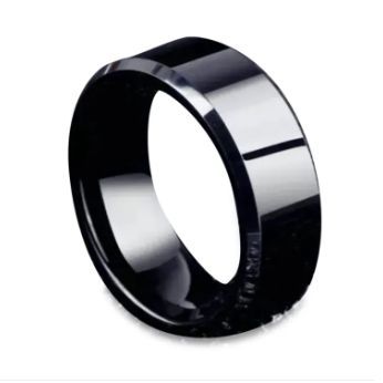 Men Black color Ring