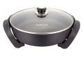1pc Sokany Electric Skillet/boiling Pan Sk-2004, 1500w High Power, Quick Boiling, Strong Firepower, Easy Operations, Easy To Clean, Multifunctional, Transparent Cover, Non-stick Pan Design, Heat-resistant Handle.