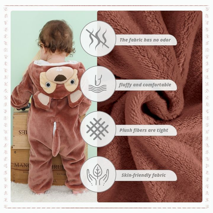 MICHLEY%20Halloween%20Costume%20Infant%20Baby%20Clothes%20Rompers%20Winter%20Flannel%20Hooded%20Bodysuits%20Pajamas%20Animals%20Overall%20Jumpsuit%20For%20Bebe%20-%20Image%206