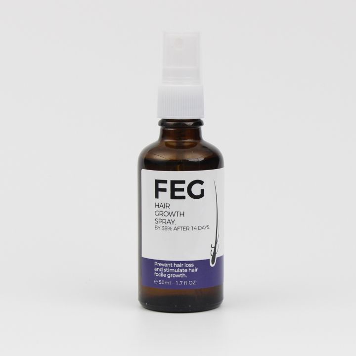 Bring healthy hair home with FEG Organic Hair Care Oil Spary For Thicker Long Hair -50ML