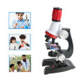 Science Kits for Kids Beginner Microscope with LED 100X 400X and 1200X Science Educational Toy Gift.
