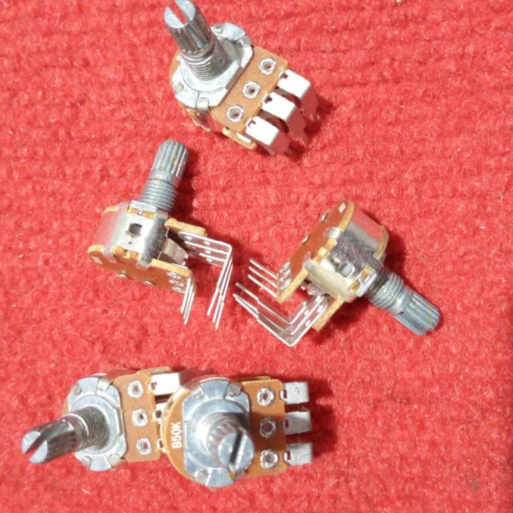 Refined%20Taste%20-%202Pcs-%20DUAL%20LINE%206Pin%2050K%20Potentiometer%20Double%20Gang%206%20Terminals%20Panel%20Mount%2050K%20Ohm%201/2W%206%20Pin%2050K%20Rotary%20Taper%20-%20Image%204