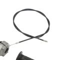 Twist Throttle Cable Handle, Throttle Accelerator Handle Grip Anti Skid for Mini Bike. 