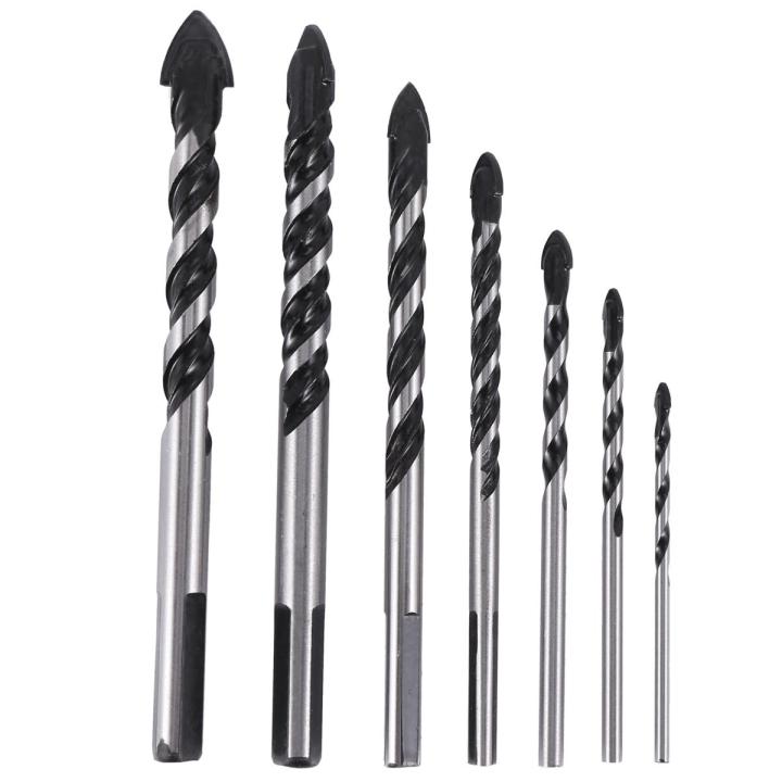 Tungsten Carbide Drill Bit Set (3 4 5 6 8 10 12mm)