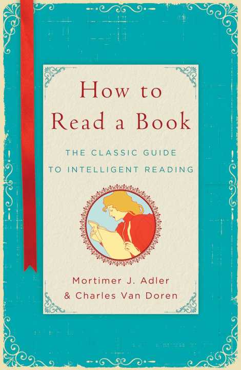 How to Read a Book by Mortimer J. Adler and Charles Van Doren | Daraz ...