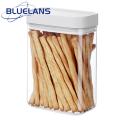Easy-to-clean Food Jars Transparent Food Storage Jar Set Durable Easy to Clean Kitchen Containers 400/700/1200/1600ml Sizes Food-grade Good Sealing Food Storage Containers.