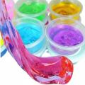 Kids Crystal Clay Slime Toys (6pcs) , Children Educational Creative Handmade DIY Toys, Stress Relief Sludge Toy - Multi Color.