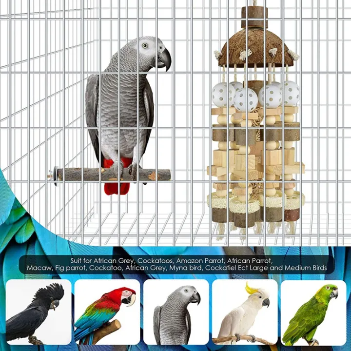 Bird%20Parrot%20Toy,%20Large%20Parrot%20Toy%20Natural%20Wooden%20Blocks%20Bird%20Chewing%20Toy%20Parrot%20Cage%20Bite%20Toy%20Suits%20for%20Macaws%20Parrots%20-%20Image%207