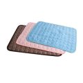 Pet Soft Summer Cooling Mats Blanket Summer Car Seat Ice Silk Mat Pet Cooling Non Stitches Blanket. 