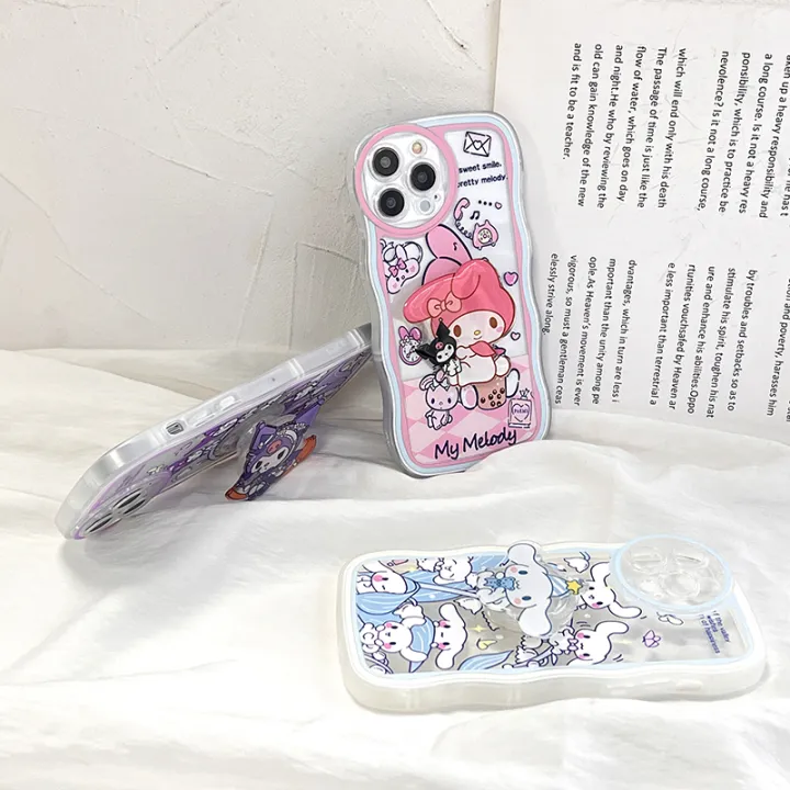 Jizetin%20for%20Infinix%20Hot%2012%20Back%20Cover%20+%20Free%20Pop%20Socket%20Sweet%20Melody%20Soft%20Wavy%20Shape%20TPU%20Phone%20Case%20For%20Girls%20Boys%20-%20Image%204