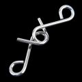 【Free Returns】 Classic Iq Metal Puzzle Brain Disenment Game.