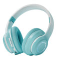 Wireless Headphones HiFi Stereo Over Ear Headphones Colorful Lighting Headset For Travel Office Cell Phone PC.