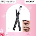 HANDAIYAN Waterproof Eyeshadow Pen Eyeliner Eyebrow Pencil EYEBROW ENHANCING PEN WATERPROOF -05 BLACK). 