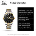 LouisWill Men Watch Business Fashion Watch Waterproof Watch Wristwatches Classic Roman Numeral Dial Calendar Luminous Pointer Wrist Watches for Men. 