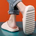 2023 Summer Slippers Men Women Eva Soft Bottom Indoor Home Slides Sandals Light Beach Shoes Male Slippers Flip Flops Big Size 45.