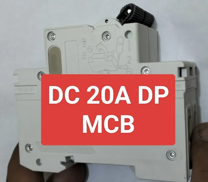 DC MCB,2P, 20A, 40A, 500V