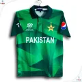 Pakistan T20 World Cup Jersey - Short Sleeve Collar Polo Cricket Jersey For Men - Pakistan Jersey 2026.