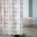 Elegant Waterproof Shower Screen With 12 Rings - Elevate Bathroom With Modern Accessory - Part Of Our High-Quality Bathroom Collection. 