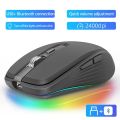 Bluetooth 5.0 Wireless Mouse Rechargeable Silent Multi Arc Touch Mice Ultra-thin Magic Mouse For Laptop Ipad Mac PC Macbook. 