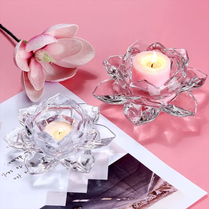 Crystal%20Glass%20Lotus%20Flower%20Candle%20Holder%20Candlestick%20Home%20Decor%20Gift%20Candle%20Light%20Holder%20-%20Image%205