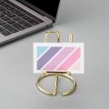 Business Card Holder for Desk, Metal Business Card Display Holder Stand, Office Desktop Name Card Holder. 