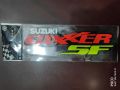 GIXXER SF LOGO Reflective Emblem Decal Car Bike Sticker Logo (5x5 Inch). 