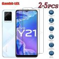 9H Original Tempered Glass For Vivo Y21 6.51 VivoY21 Y 21 Y21A Y21G Y21e Y21s Y32 V2111 Screen Protection Protector Cover Film. 