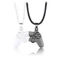 Cayi game machine necklace handle couple necklace a pair of magnet magnets personality men and women Valentine's Day gifts.