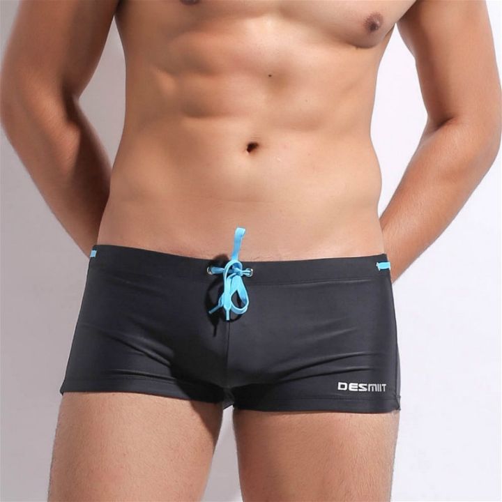 Desmiit Swimwear Mens Swim Trunks Swimming Shorts For Men Swimsuit Bathing Suit Sunga De Praia Box Masculino Seobean Briefs