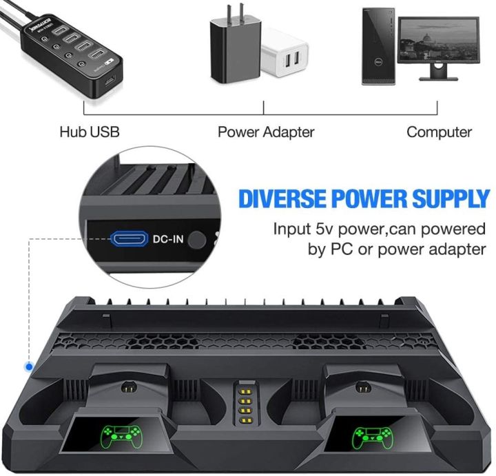 PS4%20Stand%20Cooling%20Fan%20for%20PS4%20Slim%20/%20PS4%20Pro/Playstation%204,%20PS4%20Pro%20Stand%20Vertical%20Stand%20Cooler%20with%20Dual%20Controller%20Charge%20Station%20&%2016%20Game%20Storage%20Good%20effect%20and%20easy%20to%20use%20-%20Image%207