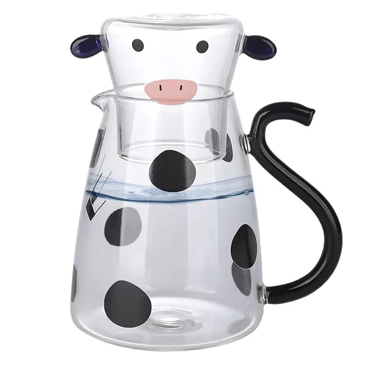 Cute%20Cow%20Shape%20Glass%20Jug%20Heat-Resistant%20Cartoon%20Cute%20Cow%20Shape%20Tea%20Pot%20and%20Cup%20Set%20Water/Milk%20Cold%20Kettle%20Coffee%20Pot%20-%20Image%202