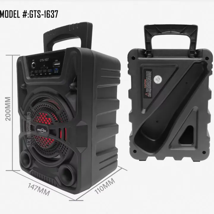 GREATNICE%20GTS-1637%20Bluetooth,%20USB,%20TF%20Card%20&%20FM%20Radio%20Supported%20Wireless%20Speaker%20&%20Mic%20-%20Image%207