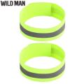 2x Night Running Reflective Safety Armband Outdoor Sports Cycling Arm Strap.
