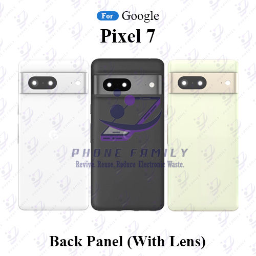 For Google Pixel 7 Back Panel/Backshell/ Casing + Camera Lens With Logo-All Colors Available