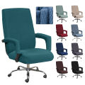 Elastic Office Chair Cover Computer Chair Slipcover Stretch Rotatable Armchair Seat Case Protector Home Decor Housse De Chaise.