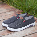 New Casual Shoes Sneakers Old Beijing Cloth Shoes Men's Denim Canvas Shoes Men's Shoes Slip-on Lazy Shoes Breathable. 