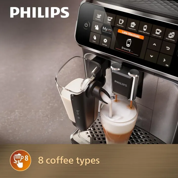 Philips%20EP4346/70%20Series%204300%20Fully%20Automatic%208-in-1%20Espresso%20Coffee%20Machine%20-%20Image%204
