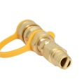 3/8 Inch Natural Gas Quick Connector Propane Quick Connect Fittings for LP Gas Propane Hose Quick Disconnect. 