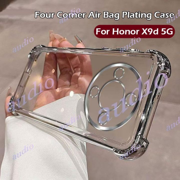 For Honor X9D 5G 2025 Phone Case Clear Transparent Casing HonorX9D Shockproof Soft TPU Flexible Anti Drop Simple Silicone Back Cover