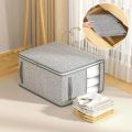 New Quilt Storage Bag for Foldable Quilt Bag Wardrobe Clothes Storage Bag Dustproof Organizer Large Capacity Under Bed Storage.