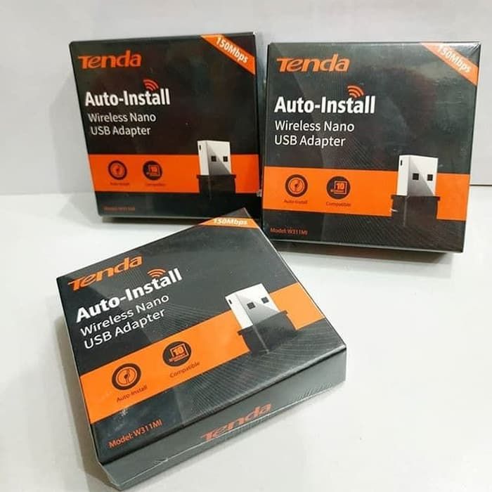 Tenda W311MI Auto-Install Nano USB Adapter 150Mbps