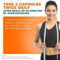 AyurSlim Capsules - Pack of 60 Pieces Weight Management. 