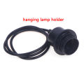 E27 Hanging Lamp Holder with 1M Cable Ceiling Lamp Holder Socket Lamp Base for Hanging Pendant Lights. 