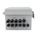 Solar Combiner Box, 15A Fuse PV Combiner Box for Power Supply.
