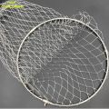 Solid Stainless Steel Ring Strong Nylon Line D40cm-60cm Landing Net of Head Fishing Net Fishing Network Turck Net Dipneting.