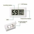 Digital LCD Mini Thermometer Hygrometer Fridge Freezer Temperature Humidity Meter. 