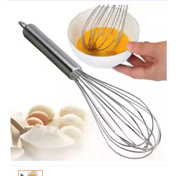 Stainless Steel Hand Egg Mixer Beater Kitchen Cooking Tool