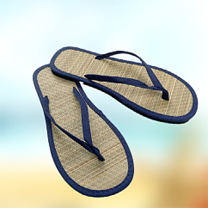 Hot Selling Sandals Slippers Comfortable Flat Flip Women Rattan Silent Flop Women'S Slipper